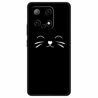 For Xiaomi 14 TPU Case Linear Pattern Printing Soft Phone Cover