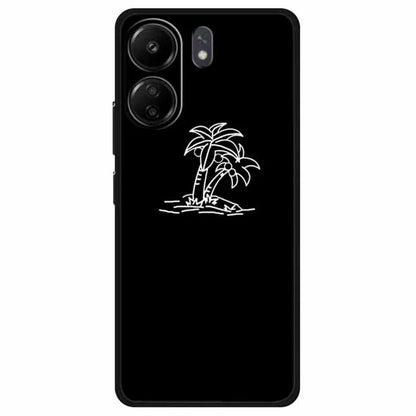 For Xiaomi Redmi 13C 4G / Poco C65 4G Phone Case TPU Back Cover Linear Pattern Printing