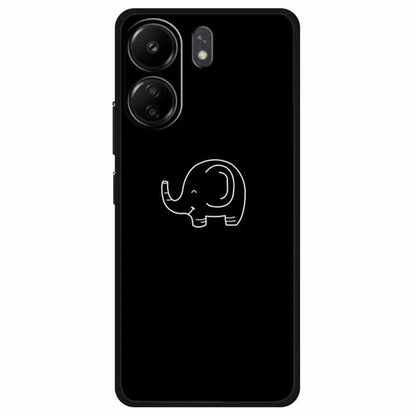 For Xiaomi Redmi 13C 4G / Poco C65 4G Phone Case TPU Back Cover Linear Pattern Printing