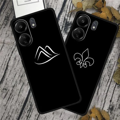 For Xiaomi Redmi 13C 4G / Poco C65 4G Phone Case TPU Back Cover Linear Pattern Printing