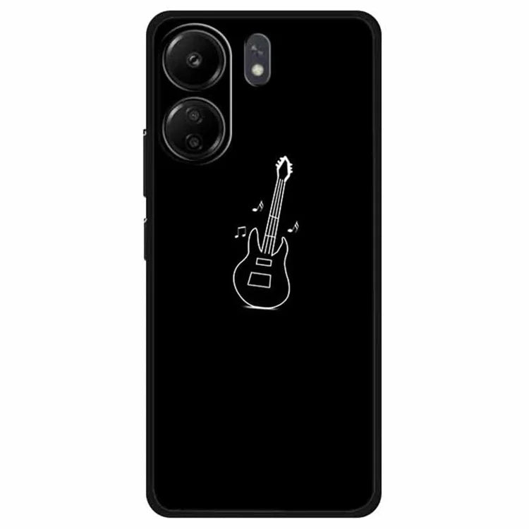 For Xiaomi Redmi 13C 4G / Poco C65 4G Phone Case TPU Back Cover Linear Pattern Printing