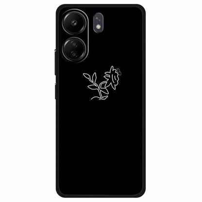 For Xiaomi Redmi 13C 4G / Poco C65 4G Phone Case TPU Back Cover Linear Pattern Printing