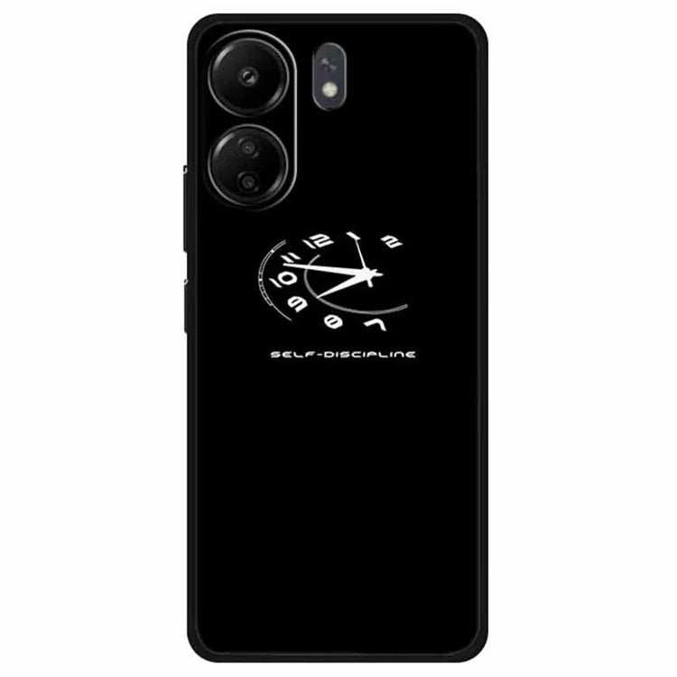 For Xiaomi Redmi 13C 4G / Poco C65 4G Phone Case TPU Back Cover Linear Pattern Printing