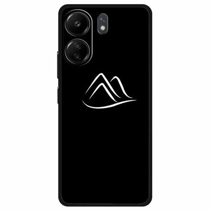 For Xiaomi Redmi 13C 4G / Poco C65 4G Phone Case TPU Back Cover Linear Pattern Printing