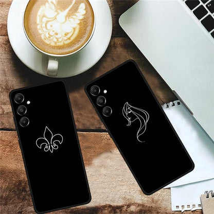 For Samsung Galaxy A05s 4G TPU Case Anti-Drop Linear Pattern Design Phone Cover
