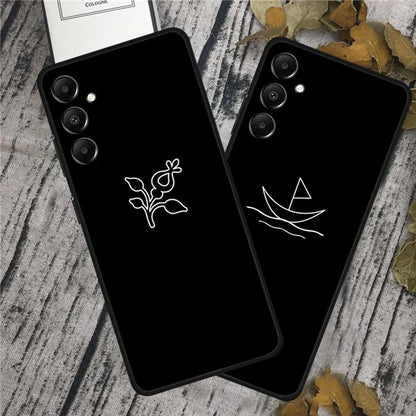 For Samsung Galaxy A05s 4G TPU Case Anti-Drop Linear Pattern Design Phone Cover