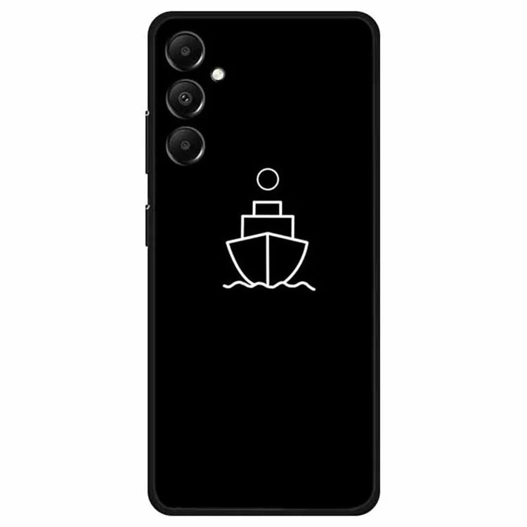 For Samsung Galaxy A05s 4G TPU Case Anti-Drop Linear Pattern Design Phone Cover