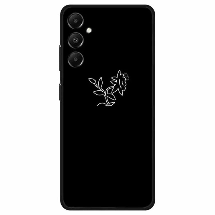 For Samsung Galaxy A05s 4G TPU Case Anti-Drop Linear Pattern Design Phone Cover