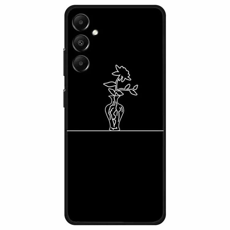 For Samsung Galaxy A05s 4G TPU Case Anti-Drop Linear Pattern Design Phone Cover