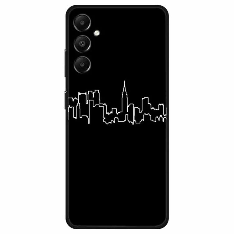 For Samsung Galaxy A05s 4G TPU Case Anti-Drop Linear Pattern Design Phone Cover