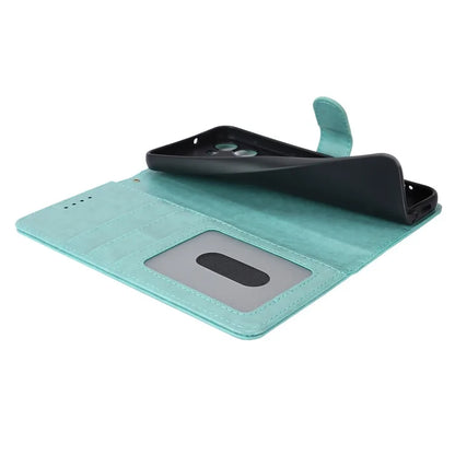 For Samsung Galaxy S23 Cell Phone Case R61 Texture PU Leather Wallet Stand Protective Cover