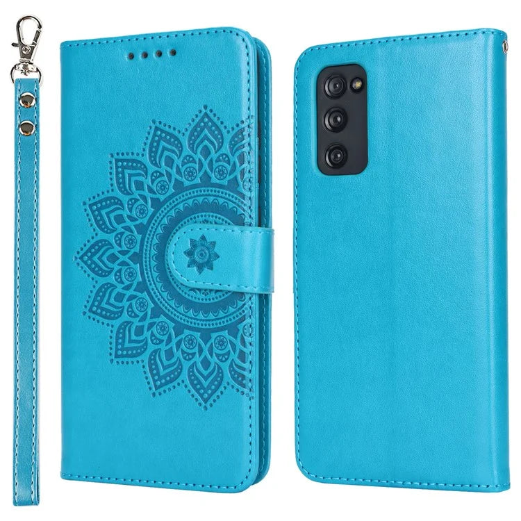 For Samsung Galaxy S20 FE 4G / FE 5G / S20 Lite / S20 FE 2022 Case R61 Texture Wallet PU Leather Phone Cover