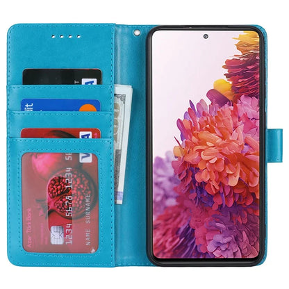 For Samsung Galaxy S20 FE 4G / FE 5G / S20 Lite / S20 FE 2022 Case R61 Texture Wallet PU Leather Phone Cover