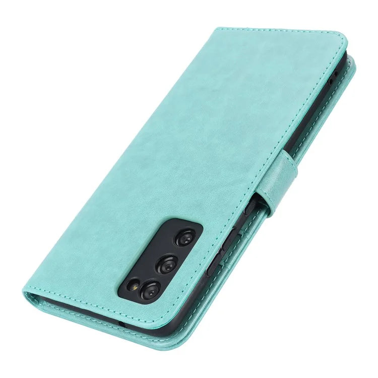 For Samsung Galaxy S20 FE 4G / FE 5G / S20 Lite / S20 FE 2022 Case R61 Texture Wallet PU Leather Phone Cover