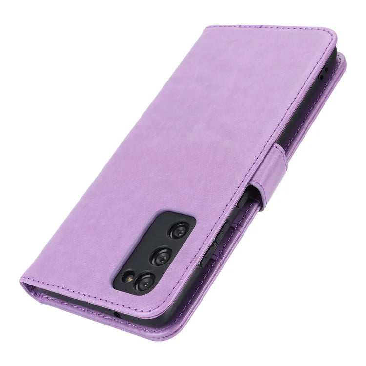 For Samsung Galaxy S20 FE 4G / FE 5G / S20 Lite / S20 FE 2022 Case R61 Texture Wallet PU Leather Phone Cover
