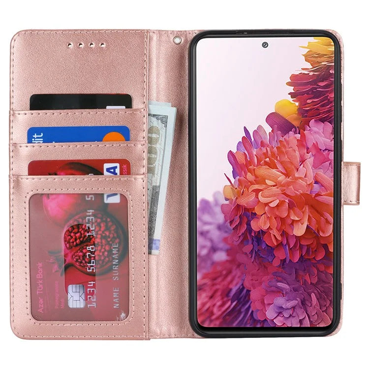 For Samsung Galaxy S20 FE 4G / FE 5G / S20 Lite / S20 FE 2022 Case R61 Texture Wallet PU Leather Phone Cover