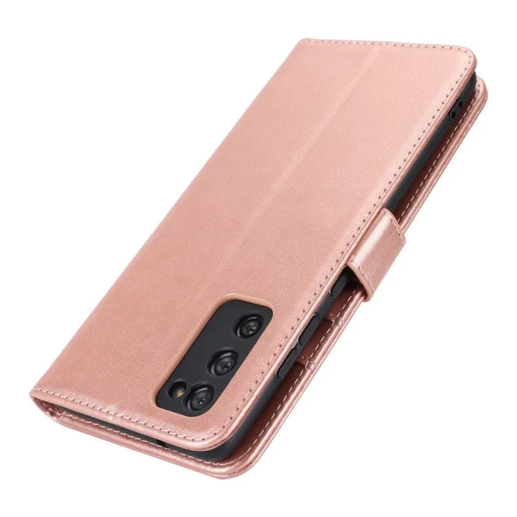 For Samsung Galaxy S20 FE 4G / FE 5G / S20 Lite / S20 FE 2022 Case R61 Texture Wallet PU Leather Phone Cover