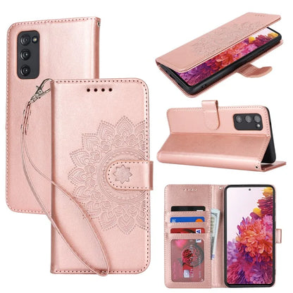 For Samsung Galaxy S20 FE 4G / FE 5G / S20 Lite / S20 FE 2022 Case R61 Texture Wallet PU Leather Phone Cover