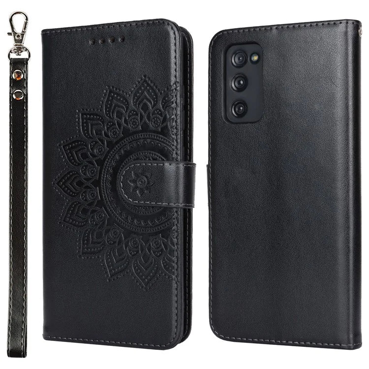 For Samsung Galaxy S20 FE 4G / FE 5G / S20 Lite / S20 FE 2022 Case R61 Texture Wallet PU Leather Phone Cover