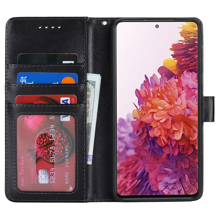 For Samsung Galaxy S20 FE 4G / FE 5G / S20 Lite / S20 FE 2022 Case R61 Texture Wallet PU Leather Phone Cover