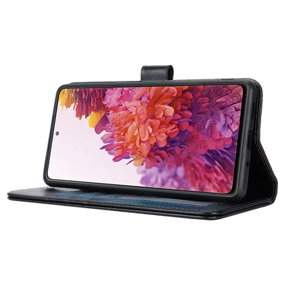 For Samsung Galaxy S20 FE 4G / FE 5G / S20 Lite / S20 FE 2022 Case R61 Texture Wallet PU Leather Phone Cover