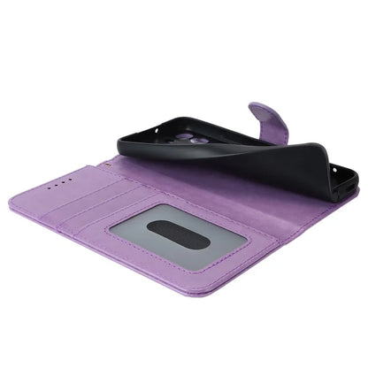 For Samsung Galaxy S22 5G Cell Phone Case R61 Texture PU Leather Wallet Shockproof Cover