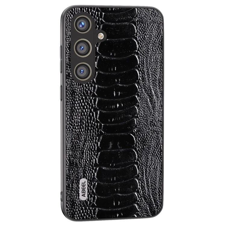 ABEEL For Samsung Galaxy S24+ Phone Case Protective Back Cover Crocodile Texture