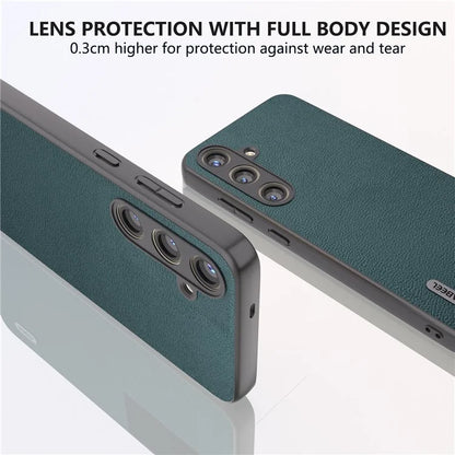 ABEEL For Samsung Galaxy S24 Back Protective Case Litchi Texture Phone Cover