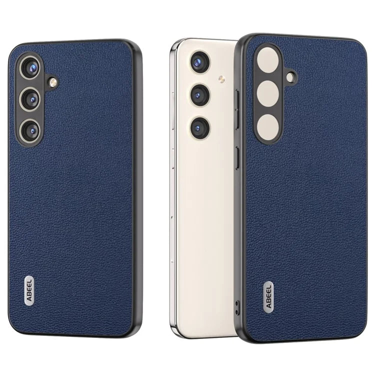 ABEEL For Samsung Galaxy S24 Back Protective Case Litchi Texture Phone Cover