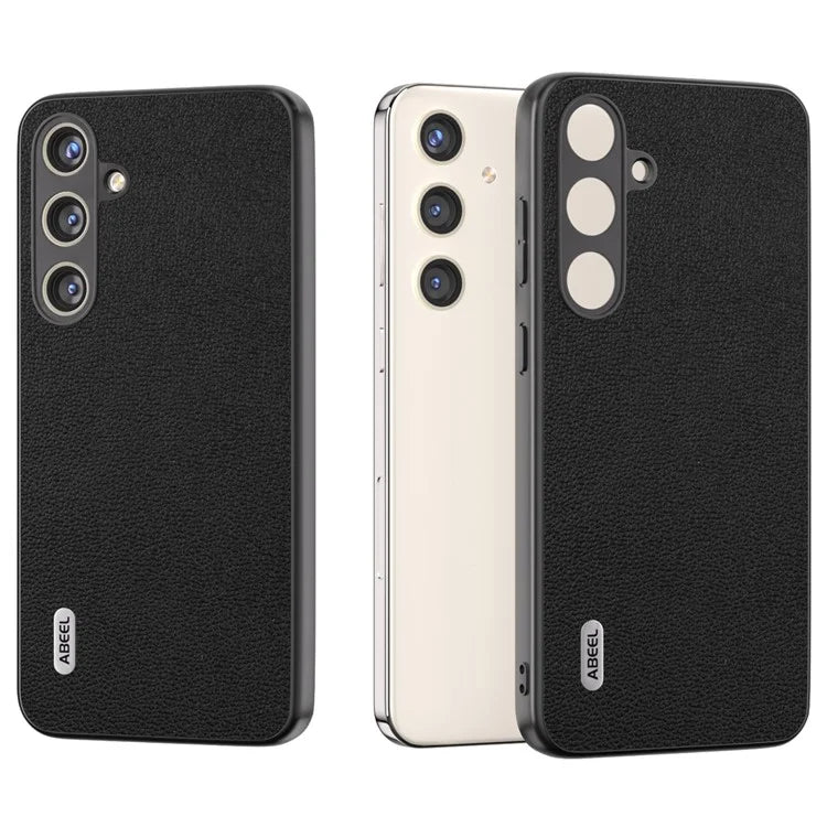 ABEEL For Samsung Galaxy S24 Back Protective Case Litchi Texture Phone Cover