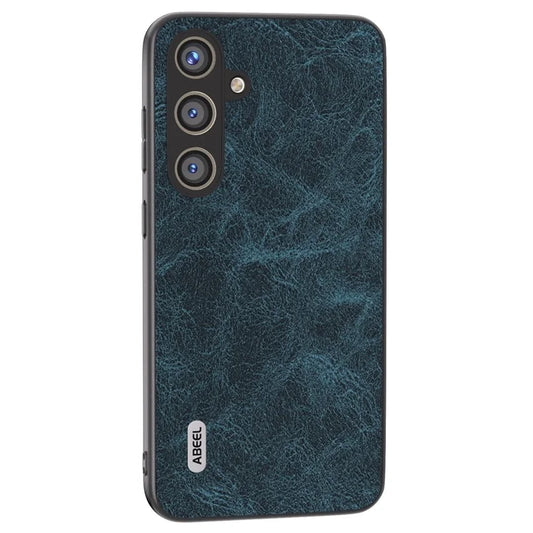 ABEEL For Samsung Galaxy S24 Litchi Texture Phone Case PU Leather+PC+TPU Anti-Scratch Cover