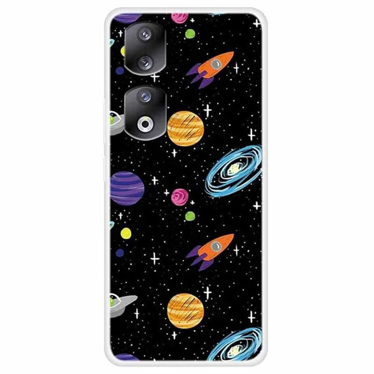 For Honor 90 TPU Protective Case Printing Pattern Phone Cover