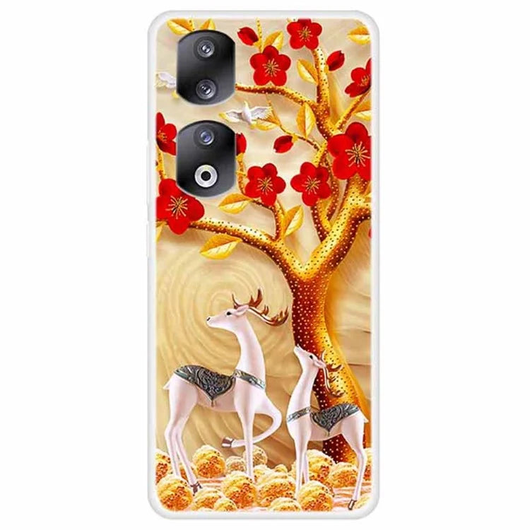 For Honor 90 TPU Protective Case Printing Pattern Phone Cover