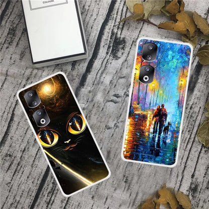 For Honor 90 TPU Protective Case Printing Pattern Phone Cover