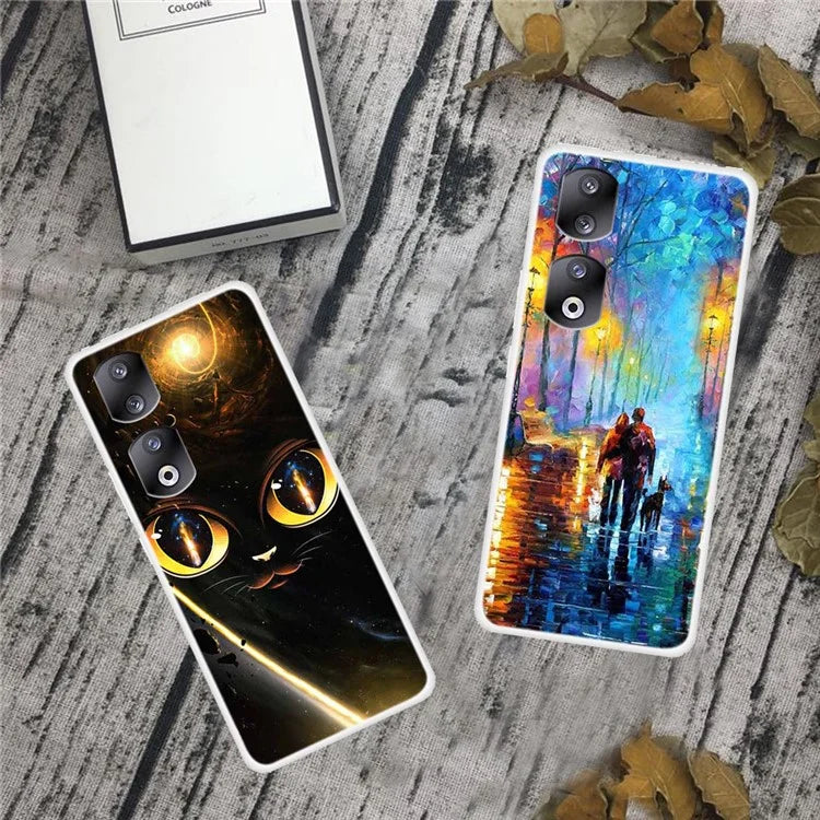 For Honor 90 TPU Protective Case Printing Pattern Phone Cover