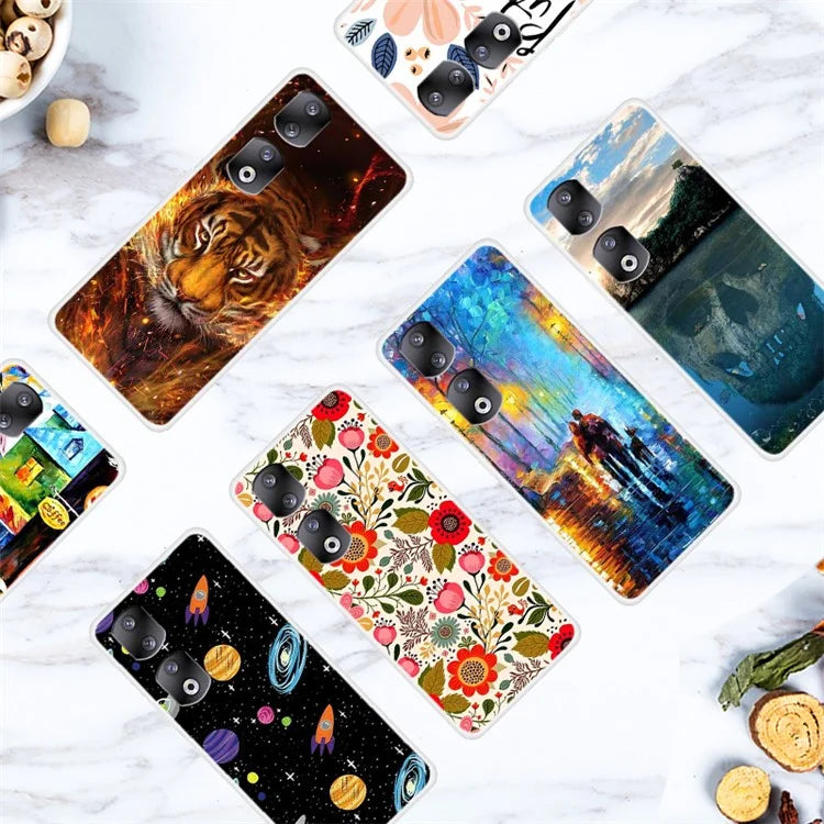 For Honor 90 TPU Protective Case Printing Pattern Phone Cover
