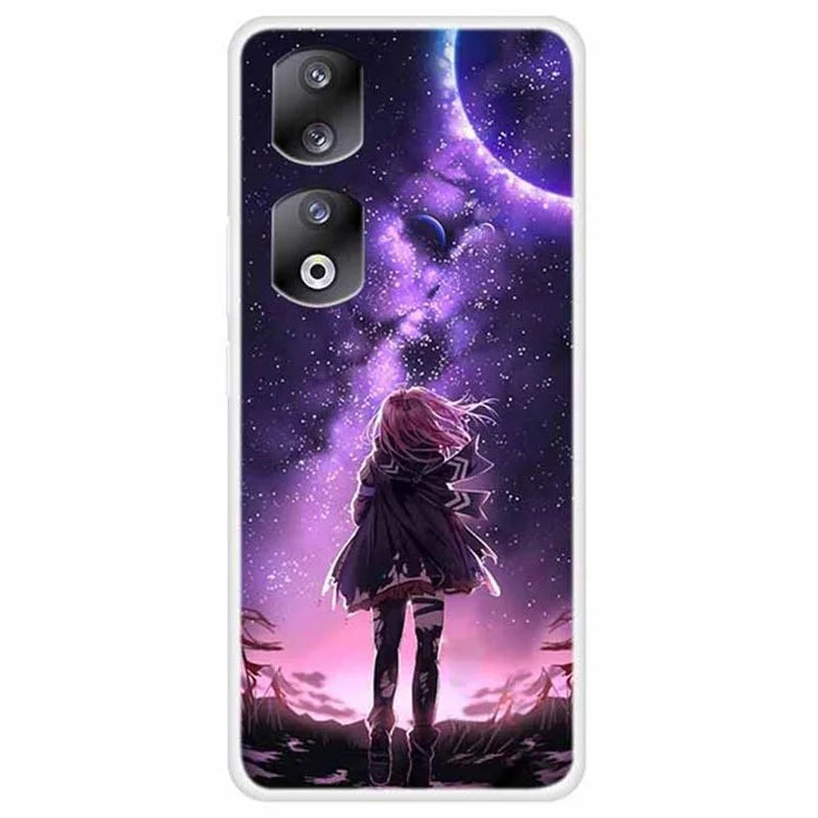 For Honor 90 TPU Protective Case Printing Pattern Phone Cover