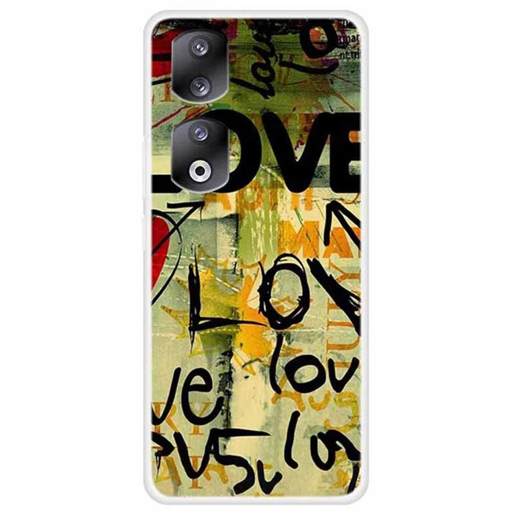 For Honor 90 TPU Protective Case Printing Pattern Phone Cover