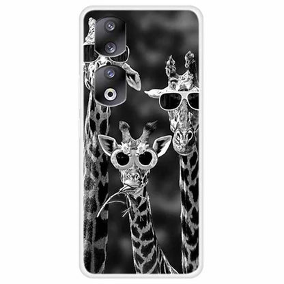 For Honor 90 TPU Case Pattern Design Slim Phone Cover
