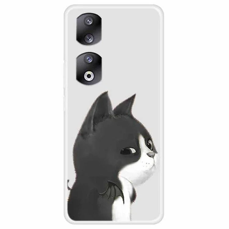 For Honor 90 TPU Case Pattern Design Slim Phone Cover