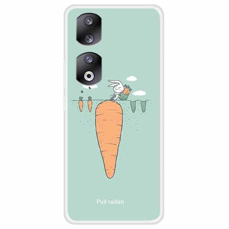 For Honor 90 TPU Case Pattern Design Slim Phone Cover
