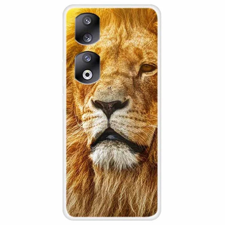 For Honor 90 TPU Case Print Pattern Design Protective Phone Cover