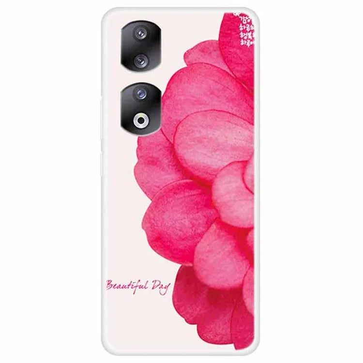 For Honor 90 TPU Case Print Pattern Design Protective Phone Cover