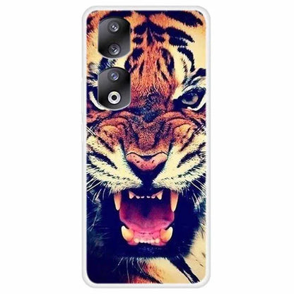 For Honor 90 TPU Case Print Pattern Design Protective Phone Cover