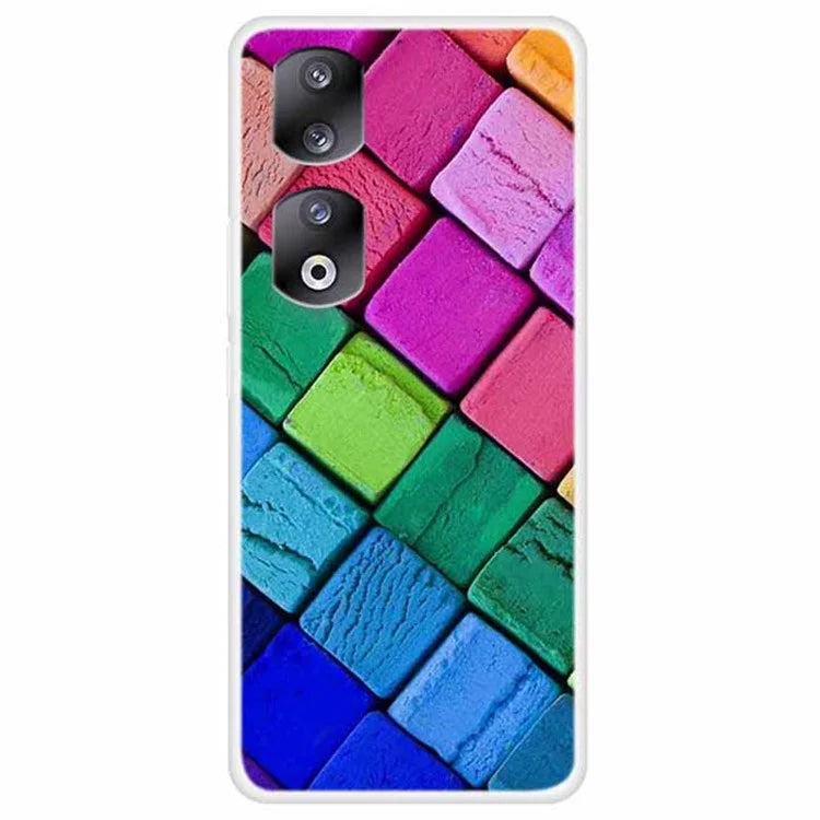 For Honor 90 TPU Case Print Pattern Design Protective Phone Cover