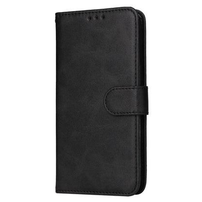 For Samsung Galaxy A55 5G Case Classic Calf Texture Leather Phone Guard Cover with Card Slots
