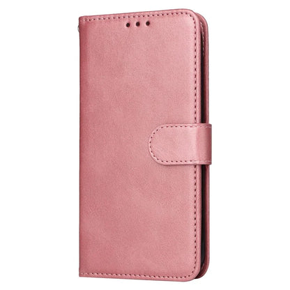 For Samsung Galaxy A55 5G Case Classic Calf Texture Leather Phone Guard Cover with Card Slots