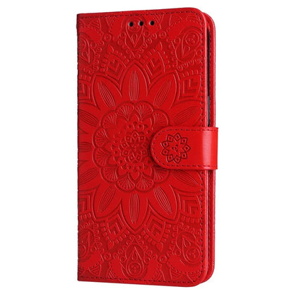 For Samsung Galaxy A55 5G Case Wallet Stand Imprinted PU Leather Phone Cover