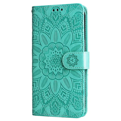For Samsung Galaxy A55 5G Case Wallet Stand Imprinted PU Leather Phone Cover