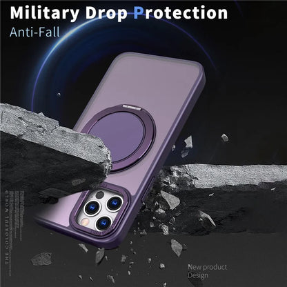 For iPhone 11 Pro Phone Case Ring Kickstand Cover Compatible with MagSafe